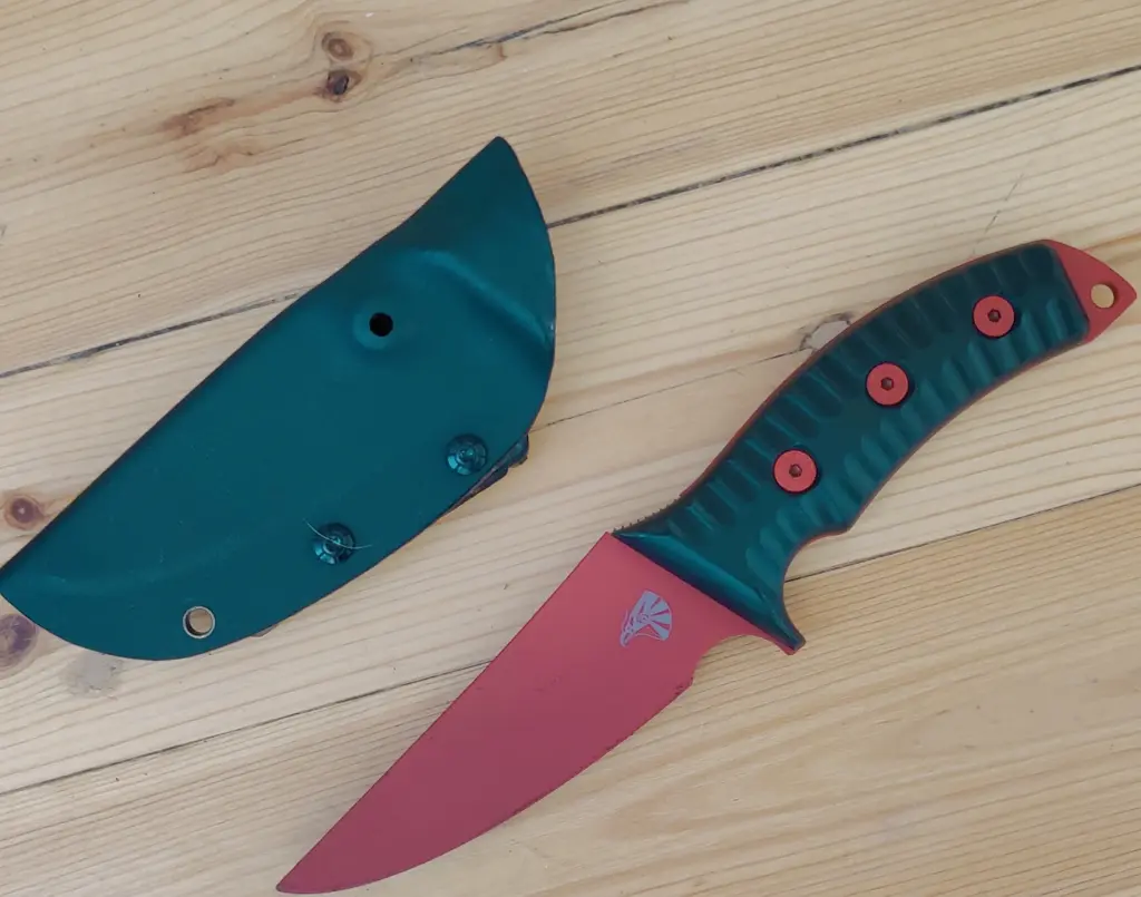 HB Military Double Edge Training RED + steath BLK